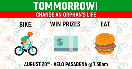 Empower Orphans with Bicycles!
 Register Here: 
 You can also register same day!
 Event Details: 