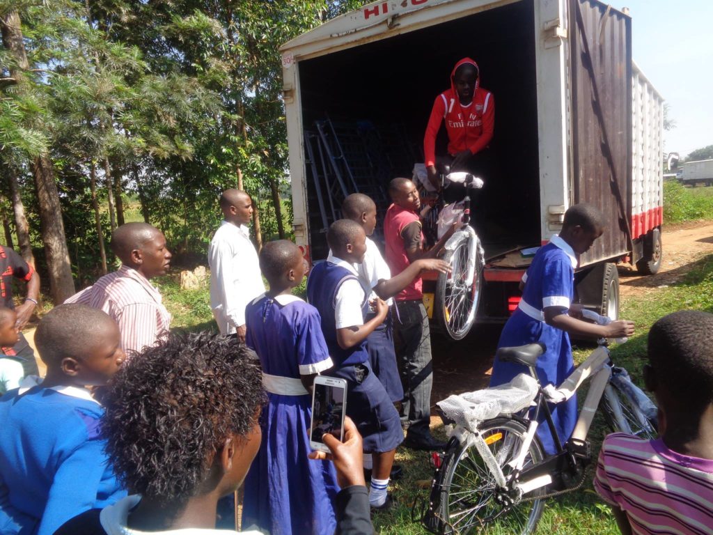 GREAT NEWS!
 20 MORE BIKES HAVE BEEN DELIVERED IN KENYA!
 We are thrilled to announce that 20 bikes were delivered to the girls of the Matun...