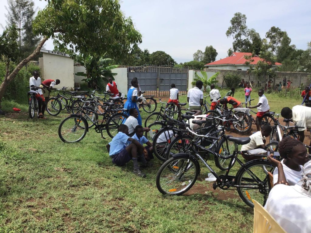 INCREDIBLE news! We are THRILLED to report that we just completed another delivery of 110 #Bicycles to Kenya!
 The bicycles were delivered t...
