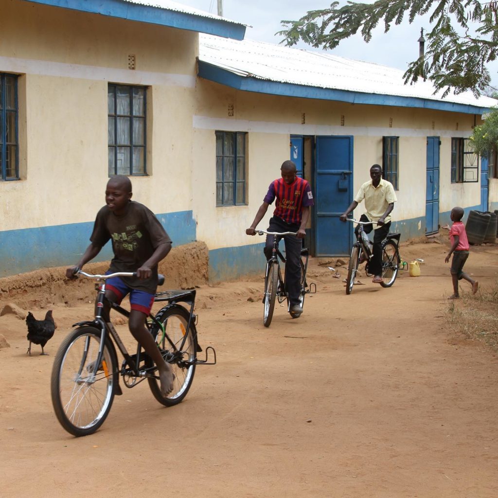 Flashback to our first delivery of bicycles to the 43 orphans at the Machao Orphanage in Kenya. Many of them learned how to ride a bicycle f...