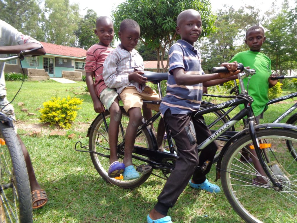 We have received an update from some of the students that received bicycles!...